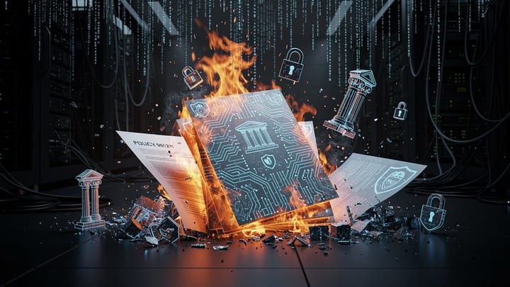Policy Roast: Your AI Security Source Policy Is Not a Policy if It Cannot Route Action